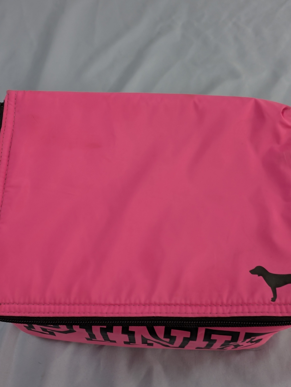 NWT Victoria’s Secret PINK Insulated Mini Cooler Bag + Dog Keychain - Picture 4 of 7